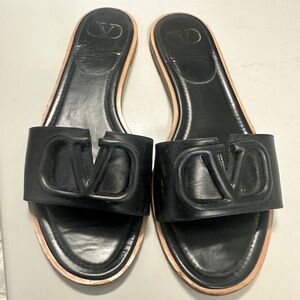 Valentino V Logo Sandals